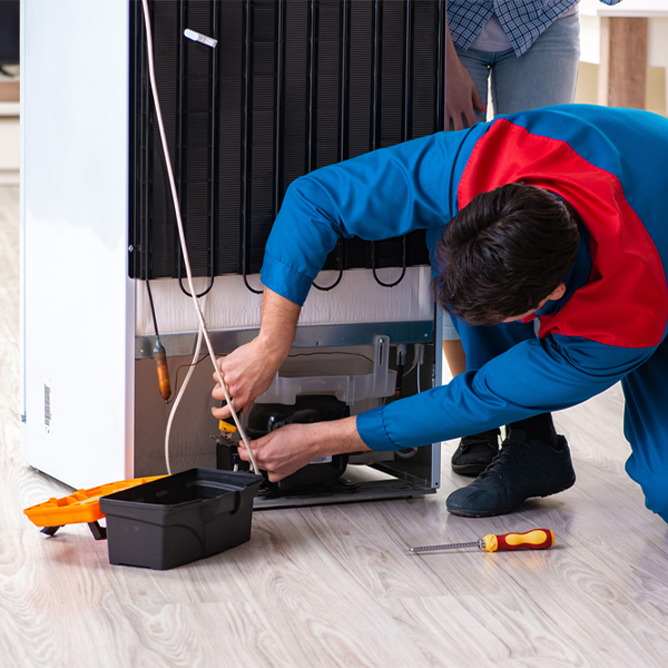 how much do you charge for refrigerator repair services in Gladstone Michigan